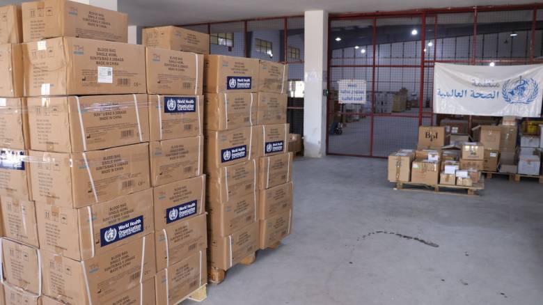 Βοήθεια στη Συρία έστειλε ο ΠΟΥ - Παραδόθηκαν 10.000 σακούλες αίματος με ελληνική υποστήριξη