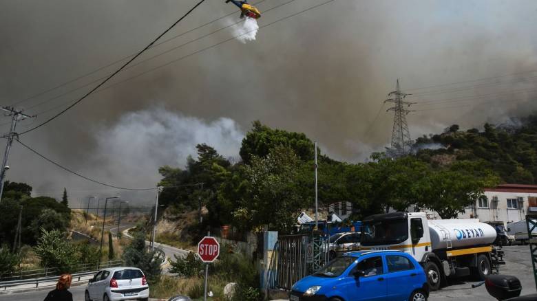 Φωτιά στο Άλσος Αχαΐας: Ισχυρές πυροσβεστικές δυνάμεις και εναέρια μέσα - Ήχησε το 112