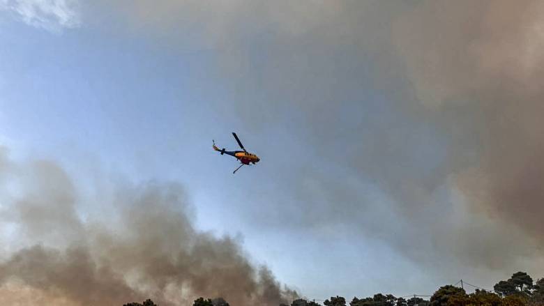 Φωτιά στη Ζάκυνθο: Σε κατάσταση Έκτακτης Ανάγκης κηρύχθηκε η Δημοτική Ενότητα Λαγανά και Αρτεμισίων