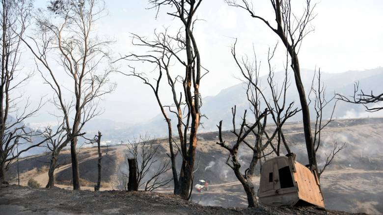 Φωτιά στην Πάτρα: Δύο προσαγωγές για την αναζωπύρωση στο Μπάλα