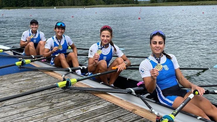 Έξι μετάλλια για τα ελληνικά κουπιά στο ανοιχτό Πρωτάθλημα Λιθουανίας