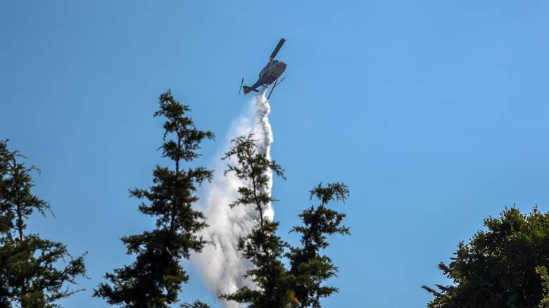 Οριοθετήθηκε η πυρκαγιά στη Βάλια Κάλντα