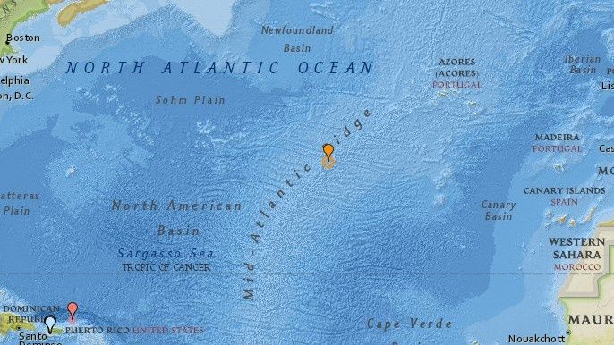 Σεισμός 7,5 Ρίχτερ στο Νότιο Ατλαντικό - Προειδοποίηση για τσουνάμι στην Ανταρκτική