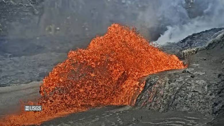Χαβάη: Το ηφαίστειο Κιλαουέα εξερράγη για 31η φορά μέσα σε εννέα μήνες