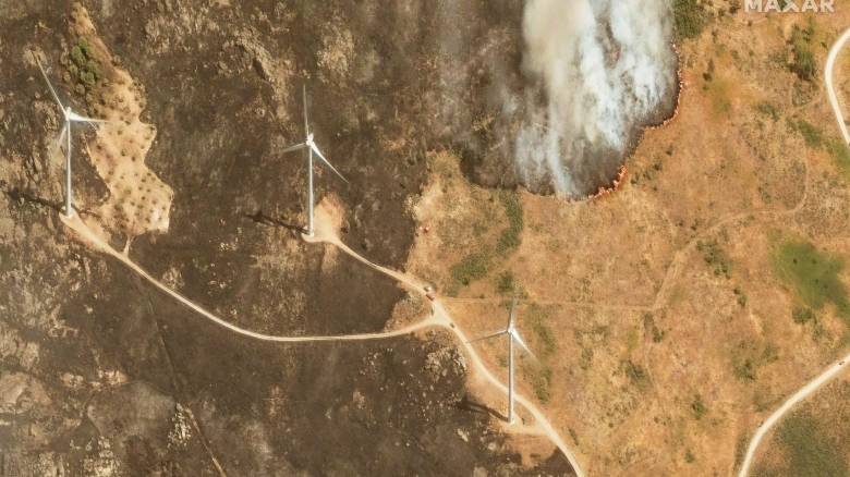 Έχουν καεί πάνω από 640.000 στρέμματα από τις πυρκαγιές στην Πορτογαλία