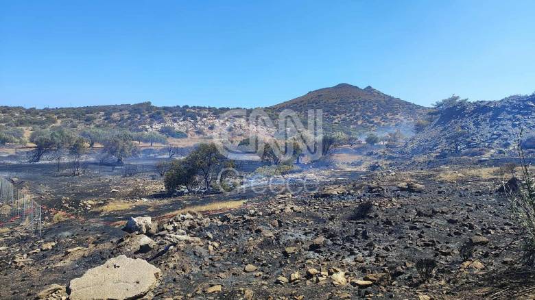 Οριοθετήθηκε μέσα σε μία ώρα η φωτιά στην Κερατέα