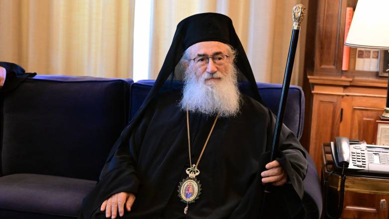 Στην Αθήνα ο Αρχιεπίσκοπος Σινά Δαμιανός - Ξεκινούν οι διαδικασίες διαδοχής