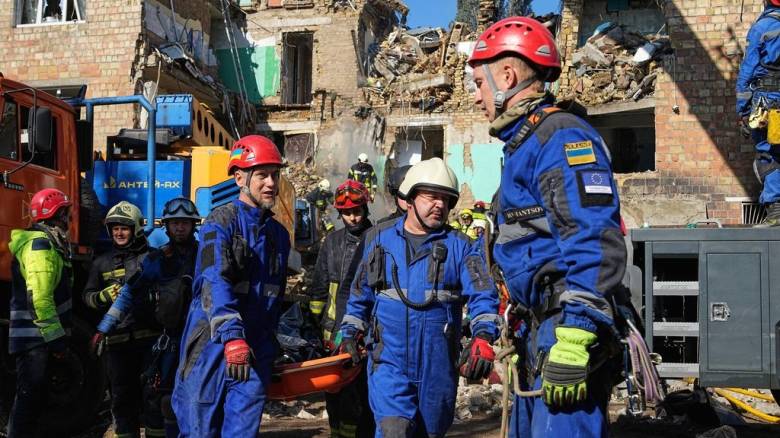 Κατακραυγή για το χτύπημα στο κτήριο της ΕΕ στο Κίεβο - Σοκαρισμένος ο Αντόνιο Κόστα