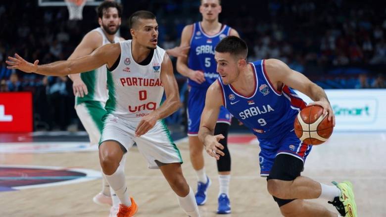 Σερβία - Πορτογαλία 80-69:  Δεύτερη νίκη στο ρελαντί για τους «πλάβι»