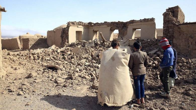 Σεισμός  6 Ρίχτερ στο Νοτιοανατολικό Αφγανιστάν