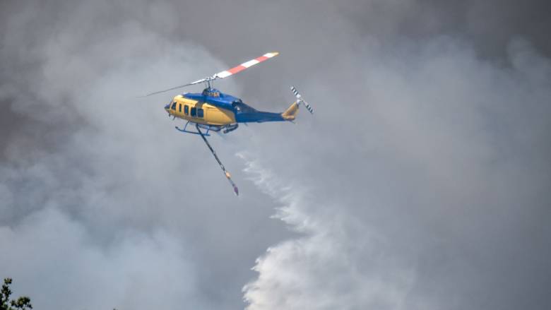 Μεσσηνία: Φωτιά σε αγροτοδασική έκταση στην περιοχή Αβραμιό - Επιχειρούν και εναέρια μέσα