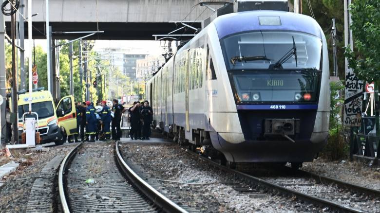 Διαμελίστηκε πεζός που παρασύρθηκε από τρένο του Προαστιακού στην Κωνσταντινουπόλεως
