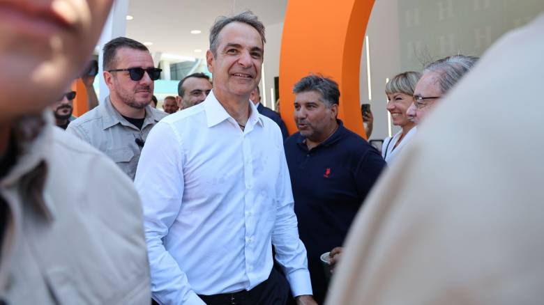 Ο Κυριάκος Μητσοτάκης στα εγκαίνια της 89ης ΔΕΘ - Δείτε φωτογραφίες