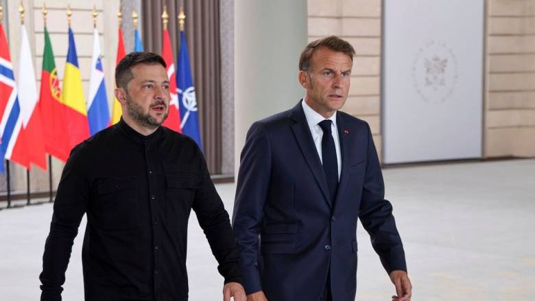 Επικοινωνία Ζελένσκι - Μακρόν: «Συντονίζουμε τα επόμενα βήματα και τις διπλωματικές προσπάθειες»