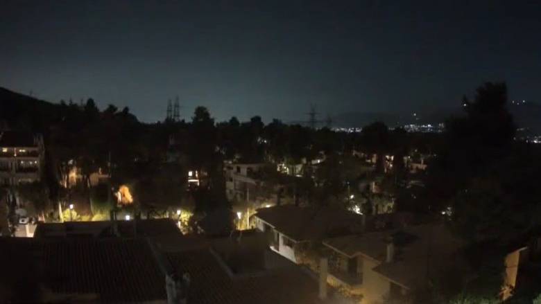 Σεισμός στην Εύβοια: Πώς καταγράφηκε από κάμερες στην Αττική