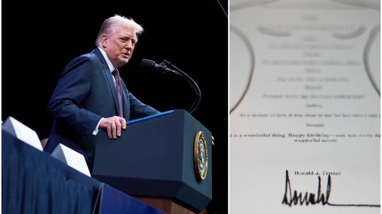 Υπόθεση Έπσταϊν: Ζητά εξέταση του γραφικού χαρακτήρα στο γράμμα με την υπογραφή του Τραμπ
