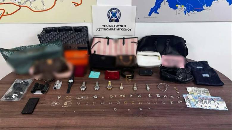 Μπαράζ κλοπών σε ξενοδοχεία στη Μύκονο με λεία 195.000 ευρώ - Συνελήφθησαν 49χρονος και συνεργός