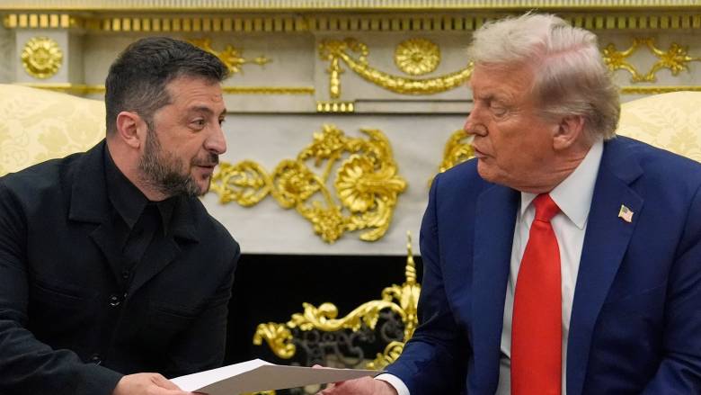 Mega deal για την αγορά όπλων και drones 90 δισ. συζητούν Τραμπ και Ζελένσκι