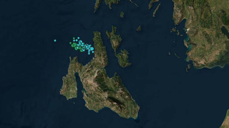 Στον χορό των Ρίχτερ η Κεφαλονιά: Σμήνος δονήσεων με μεγαλύτερη τα 3,9 στην Άσσο