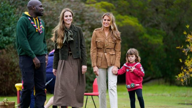 Μελάνια και Κέιτ έγιναν για λίγο... παιδιά στο κάστρο του Ουίνδσορ - Γιατί έδωσαν ως δώρο μέλι