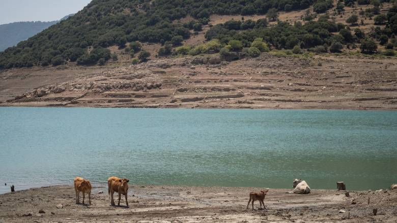 Μόρνος: Ιστορικό χαμηλό 10ετίας στο ύψος βροχής - Νέα υποχώρηση στην επιφάνεια της λίμνης