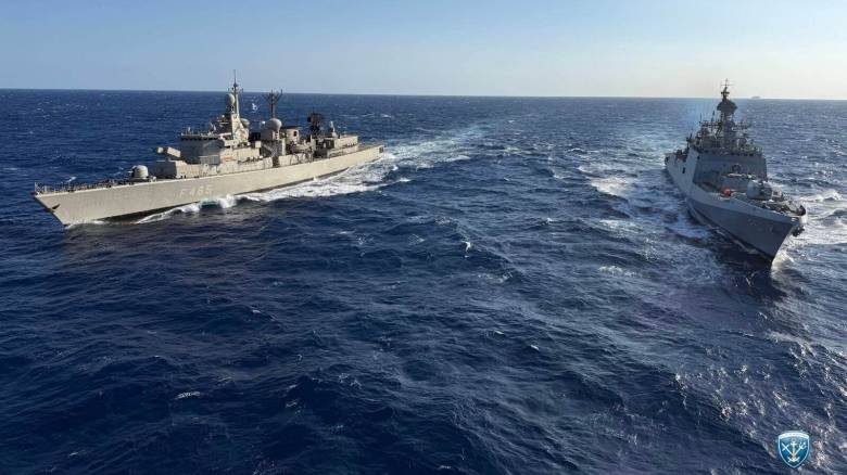 Ολοκληρώθηκε η κοινή ναυτική άσκηση Ελλάδας – Ινδίας στο κεντρικό Αιγαίο