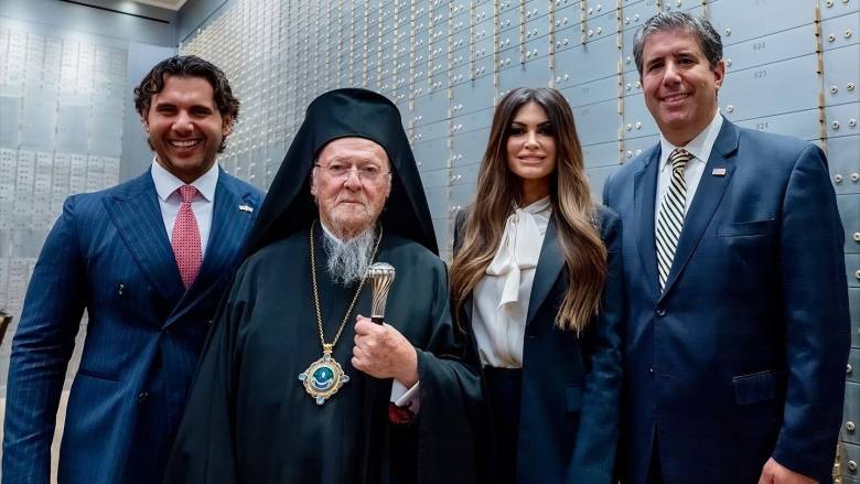 Συνάντηση Γκίλφοϊλ με τον Οικουμενικό Πατριάρχη: «Η πνευματική του ηγεσία εμπνέει εκατομμύρια»