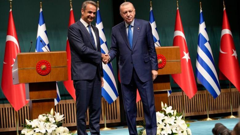 Με μήνυμα για διάλογο και κόκκινες γραμμές ο Μητσοτάκης στο ραντεβού με Ερντογάν: Το casus belli