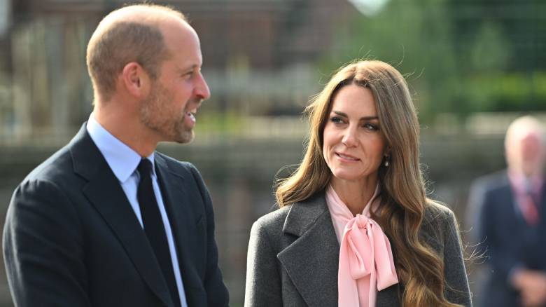 Ουίλιαμ και Κέιτ στο Σάουθπορτ όπου δολοφονήθηκαν τρία κορίτσια το 2024