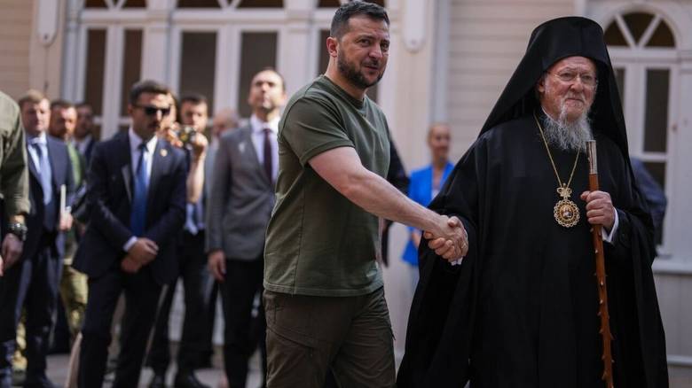 Συνάντηση Βαρθολομαίου - Ζελένσκι στις ΗΠΑ: Μήνυμα αλληλεγγύης στον ουκρανικό λαό από τον Πατριάρχη