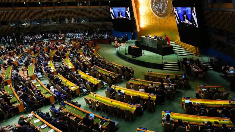 Αμπάς στον ΟΗΕ: Βάλτε τέλος στη γενοκτονία της Γάζας - Κανένας ρόλος διακυβέρνησης στη Χαμάς