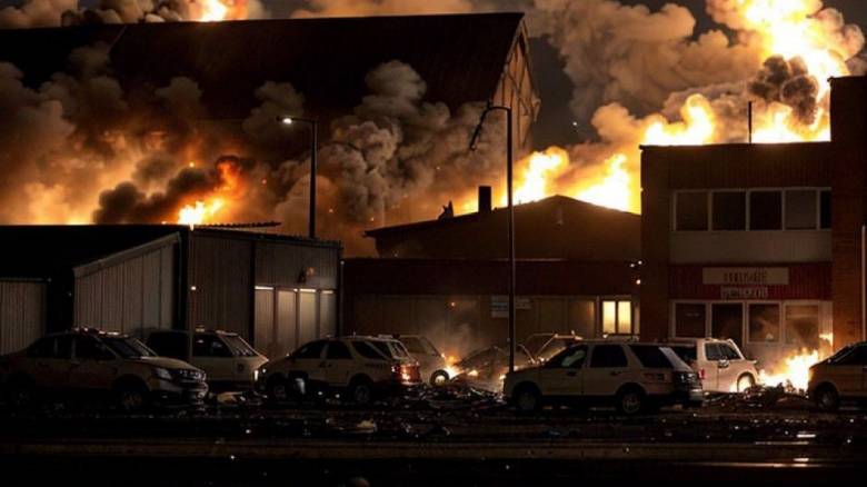 Εκκενώθηκε βιομηχανική ζώνη στην Αγγλία μετά από έκρηξη και πυρκαγιά - Στις φλόγες κτήριο