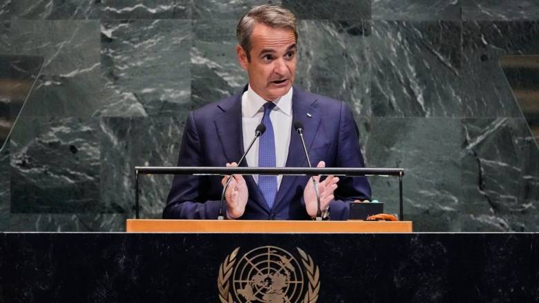 Τη «φόρα» του Ερντογάν έκοψε ο Μητσοτάκης από το βήμα του ΟΗΕ - «Εμείς θέλουμε ειρήνη, εσείς όπλα»