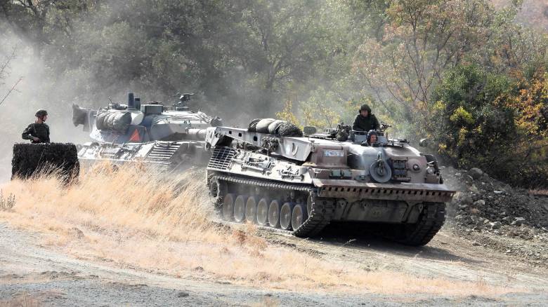 Εντυπωσιακές εικόνες από την εθνική άσκηση «ΠΑΡΜΕΝΙΩΝ - 25» με συμμετοχή όλων των Κλάδων