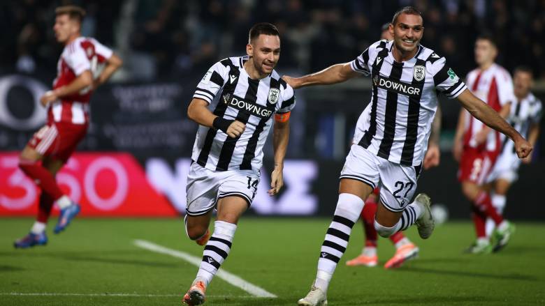ΠΑΟΚ - Ολυμπιακός 2-1: Ο «Δικέφαλος» γύρισε το ντέρμπι και την... κορυφή της Super League