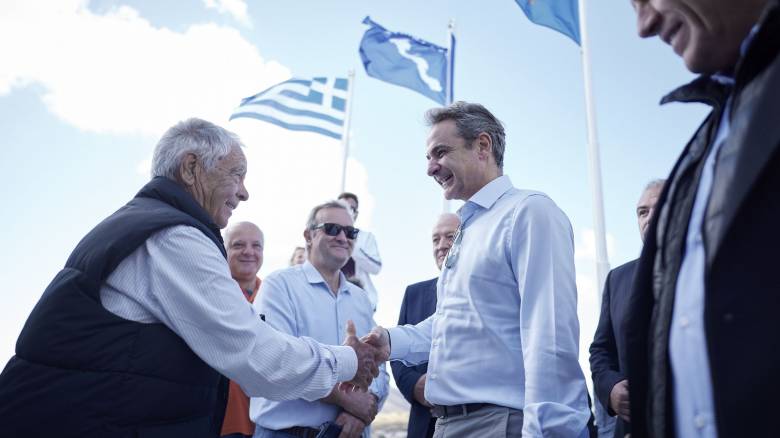 Ζωντανά η ομιλία του Κυριάκου Μητσοτάκη στην παρουσίαση του προγράμματος «Αμοργόραμα»