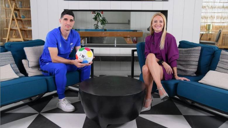 Ο Πέτρος Μάνταλος στο ΟΠΑΠ Game Time: Φανταστικό το κλίμα στην Εθνική, πάμε για τη νίκη στη Σκωτία