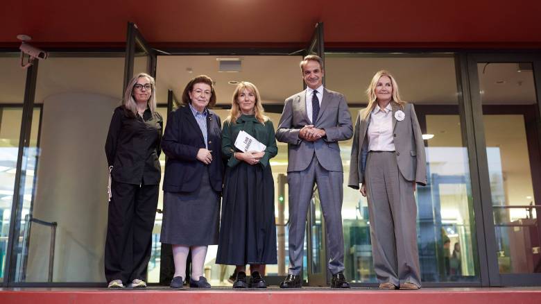 Επίσκεψη Κυριάκου Μητσοτσάκη και Μαρέβας Γκραμπόφσκι-Μητσοτάκη στο Εθνικό Μουσείο Σύγχρονης Τέχνης