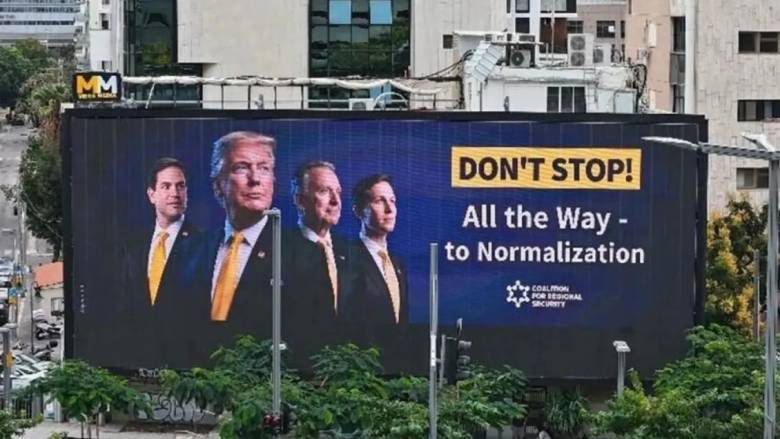 Ισραήλ: Αφίσες με Τραμπ, Ρούμπιο και Κούσνερ, αλλά χωρίς τον Νετανιάχου σε Τελ Αβίβ και Ιερουσαλημ