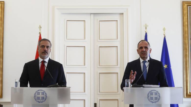 Συνάντηση Γεραπετρίτη - Φιντάν στη «σκιά» νέων τουρκικών προκλήσεων
