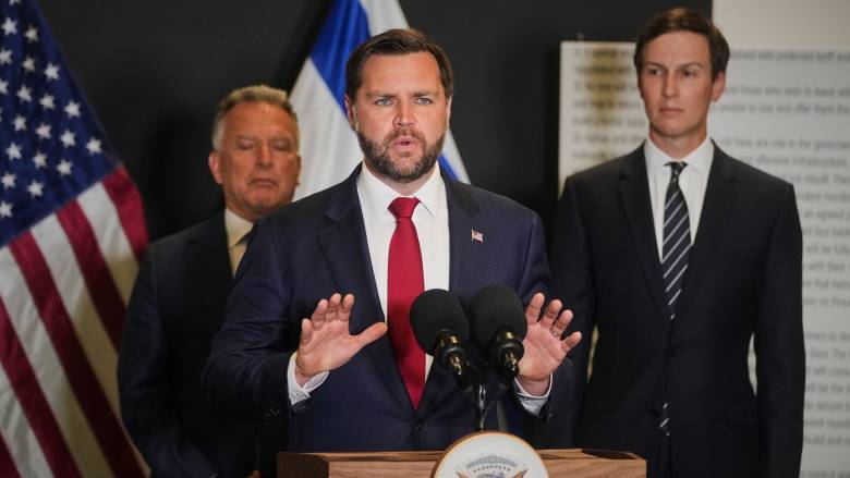 Το σχέδιο για τη Γάζα εξελίσσεται καλύτερα από το αναμενόμενο, δήλωσε ο αντιπρόεδρος των ΗΠΑ