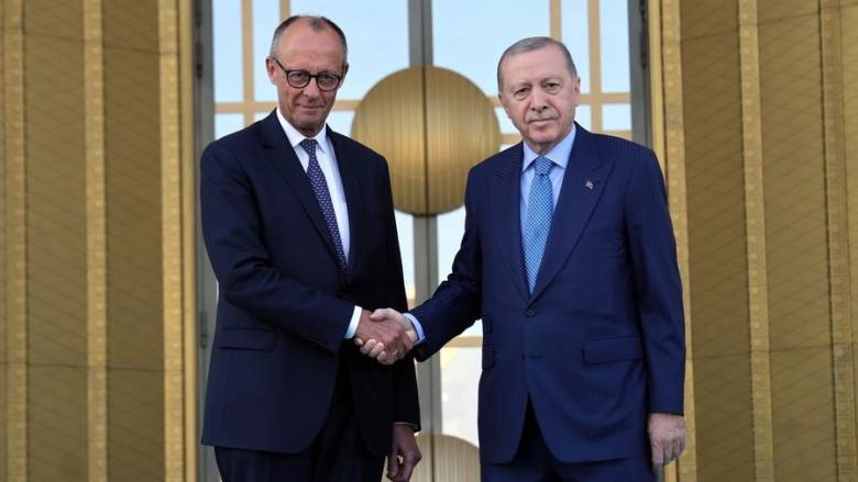 Με εντάσεις η συνάντηση Ερντογάν - Μερτς: «Αγκάθια» η Γάζα και το κράτος δικαίου στην Τουρκία