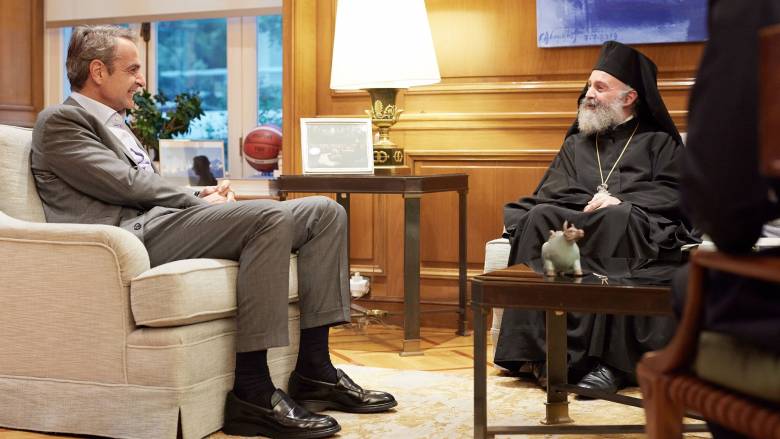 Συνάντηση Μητσοτάκη με τον Αρχιεπίσκοπο Αυστραλίας - Τι συζήτησαν