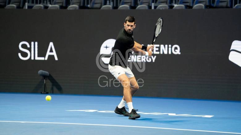 Hellenic Championship ATP 250: Μετά το Telekom Center Athens έφυγε για ATP Finals o Τζόκοβιτς