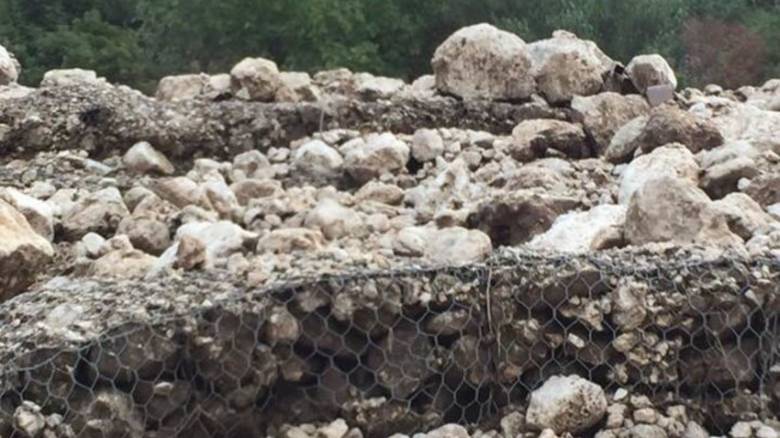 Τρίκαλα: Μεγάλη κατολίσθηση στη Γλύστρα Μεσοχώρας