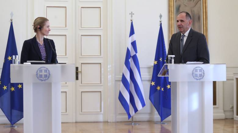 Συνάντηση Γεραπετρίτη - Κάλας: «Εγγυήτρια δύναμη στη Μ. Ανατολή η Ελλάδα» - Τι είπαν για Τουρκία