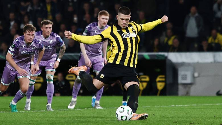 ΑΕΚ - Σάμροκ Ρόβερς 1-1: Έσωσε τον βαθμό στο τέλος η «Ένωση» για το Conference League