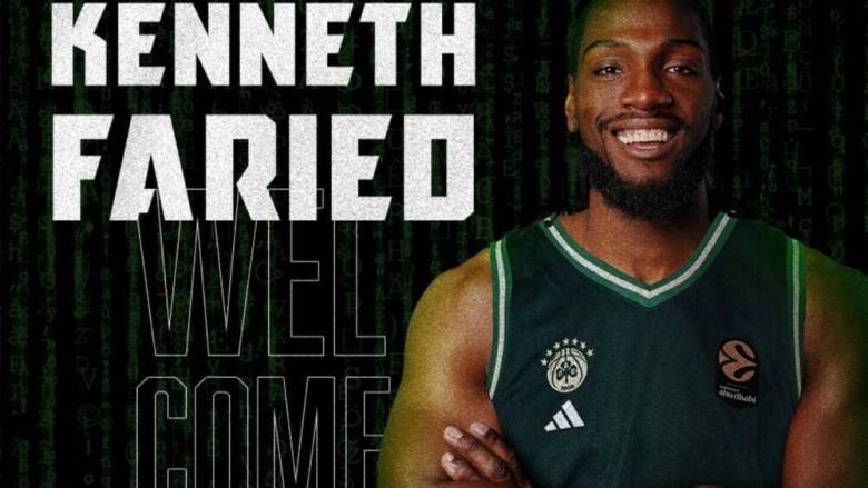 Και με τη «βούλα» παίκτης του Παναθηναϊκού ο Κένεθ Φαρίντ - Η ανακοίνωση της ΚΑΕ