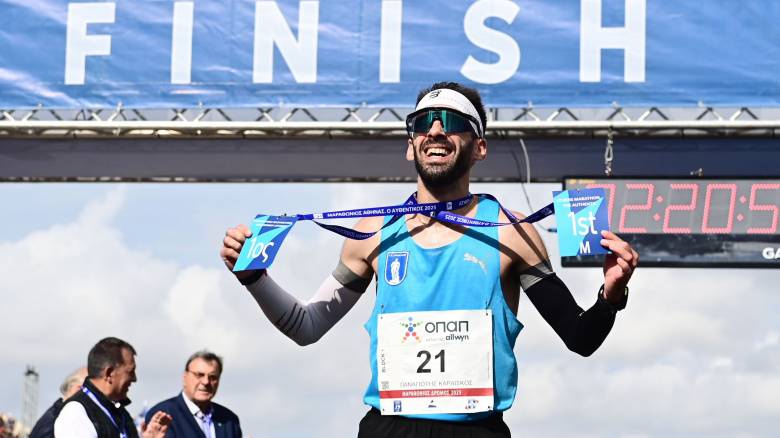 Θριάμβευσε ο Καραΐσκος στον 42ο Αυθεντικό Μαραθώνιο της Αθήνας