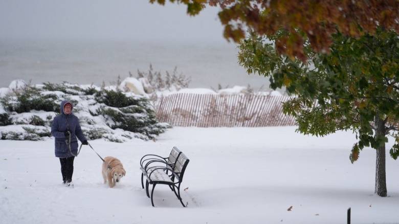 Kύμα ψύχους σαρώνει τις ΗΠΑ: Χιονοθύελλα χτυπά το Μίσιγκαν - Το πιο κρύο φθινόπωρο από το 1976
